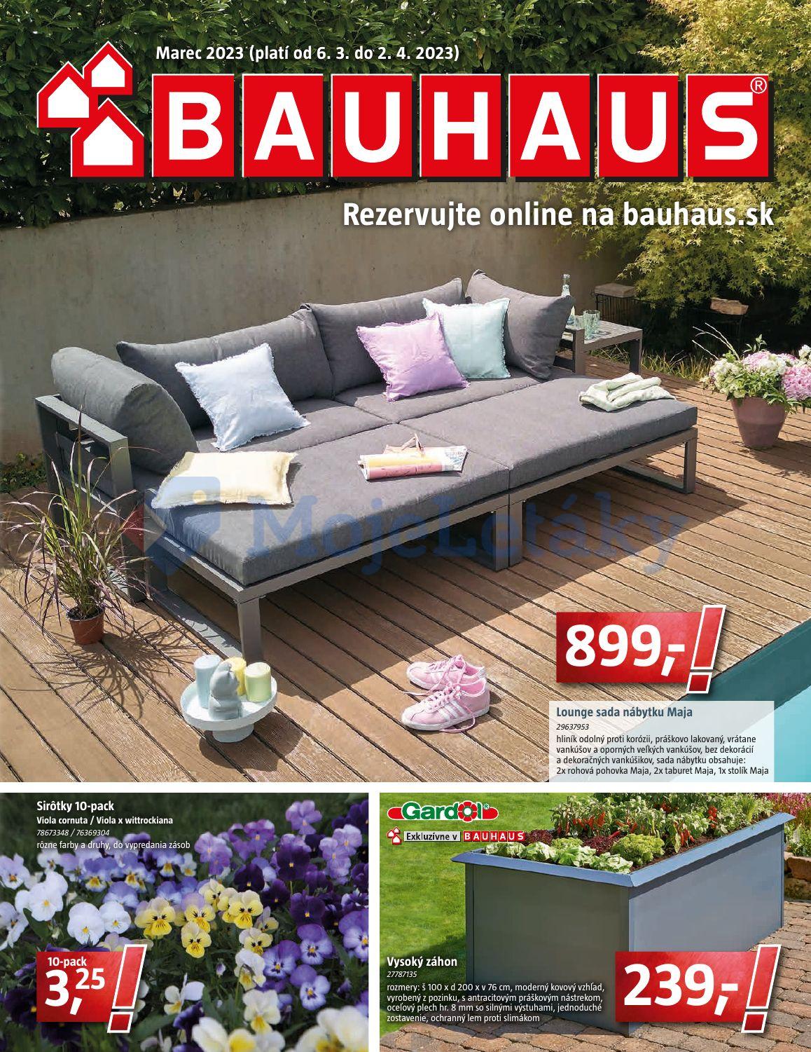Propagačný leták BAUHAUS - Strona 1