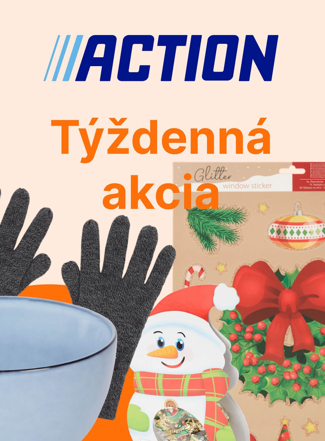 Leták Action – Týždenná akcia Action od 8.11