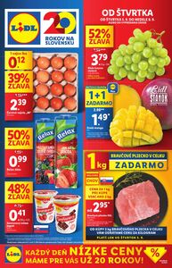 Propagačné noviny LIDL, platné od 05.09.2024 do 08.09.2024.