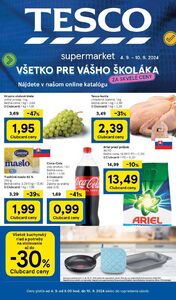 Propagačné noviny TESCO, platné od 04.09.2024 do 10.09.2024.