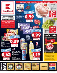 Propagačné noviny Kaufland, platné od 05.09.2024 do 11.09.2024.