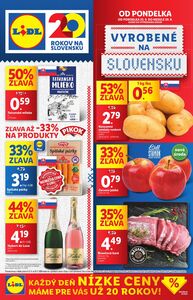 Propagačné noviny LIDL, platné od 23.09.2024 do 29.09.2024.