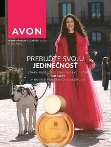 Propagačné noviny AVON, platné od 01.09.2024 do 30.09.2024.