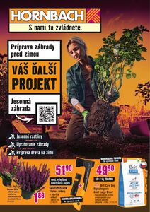 Propagačné noviny HORNBACH, platné od 02.10.2024 do 16.10.2024.