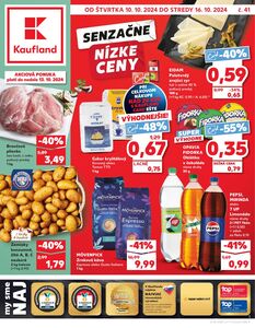 Propagačné noviny Kaufland, platné od 10.10.2024 do 16.10.2024.