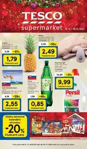 Propagačné noviny TESCO, platné od 2024-11-13 do 2024-11-19.