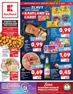 Propagačné noviny Kaufland, platné od 2024-11-14 do 2024-11-20.