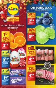 Propagačné noviny LIDL, platné od 2024-12-02 do 2024-12-08.