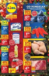 Propagačné noviny LIDL, platné od 2024-12-09 do 2024-12-15.