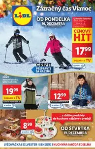 Propagačné noviny LIDL, platné od 2024-12-16 do 2024-12-22.