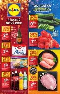 Propagačné noviny LIDL, platné od 2024-12-27 do 2024-12-31.