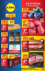 Propagačné noviny LIDL, platné od 2025-01-02 do 2025-01-05.