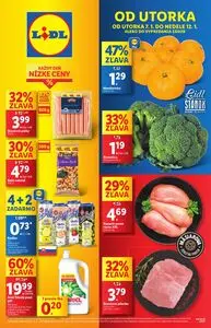 Propagačné noviny LIDL, platné od 2025-01-07 do 2025-01-12.