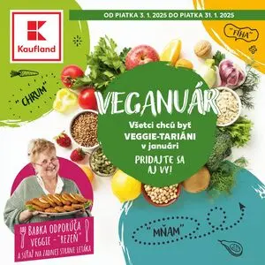 Propagačné noviny Kaufland, platné od 2025-01-03 do 2025-01-31.