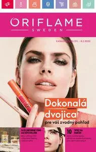 Propagačné noviny Oriflame, platné od 2025-01-19 do 2025-02-08.