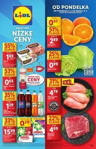 Propagačné noviny LIDL, platné od 2025-02-03 do 2025-02-09.