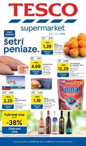 Propagačné noviny TESCO, platné od 2025-02-05 do 2025-02-11.