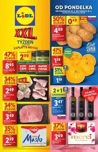 Propagačné noviny LIDL, platné od 2025-02-10 do 2025-02-16.