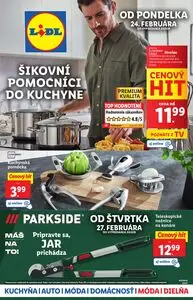 Propagačné noviny LIDL, platné od 2025-02-24 do 2025-03-02.