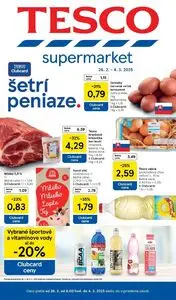 Propagačné noviny TESCO, platné od 2025-02-26 do 2025-03-04.