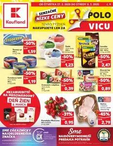 Propagačné noviny Kaufland, platné od 2025-02-27 do 2025-03-05.