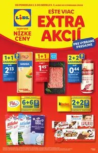 Propagačné noviny LIDL, platné od 2025-03-03 do 2025-03-09.