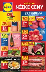 Propagačné noviny LIDL, platné od 2025-03-03 do 2025-03-09.