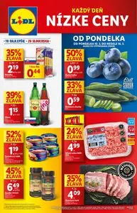 Propagačné noviny LIDL, platné od 2025-03-10 do 2025-03-16.