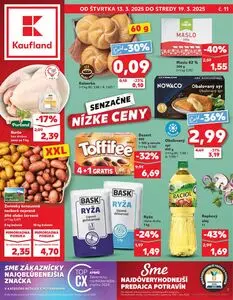 Propagačné noviny Kaufland, platné od 2025-03-13 do 2025-03-19.