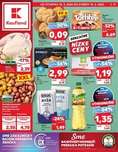 Propagačné noviny Kaufland, platné od 2025-03-13 do 2025-03-19.