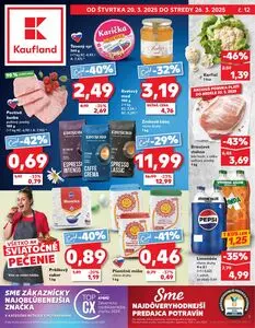 Propagačné noviny Kaufland, platné od 2025-03-20 do 2025-03-26.