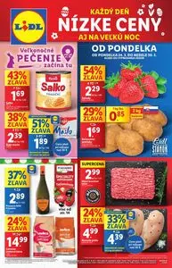 Propagačné noviny LIDL, platné od 2025-03-24 do 2025-03-30.