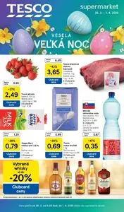 Propagačné noviny TESCO, platné od 2025-03-26 do 2025-04-01.