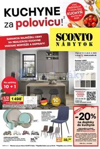 Propagačné noviny SCONTO, platné od 2025-03-12 do 2025-04-08.