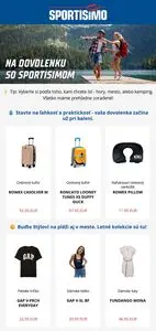 Propagačné noviny SPORTISIMO, platné od 2025-05-01 do 2025-05-05.