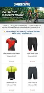 Propagačné noviny SPORTISIMO, platné od 2025-05-03 do 2025-05-07.