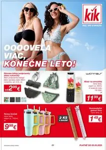 Propagačné noviny kik, platné od 2025-05-05 do 2025-05-11.