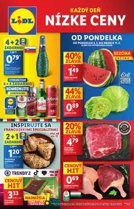 Propagačné noviny LIDL, platné od 2025-05-05 do 2025-05-11.