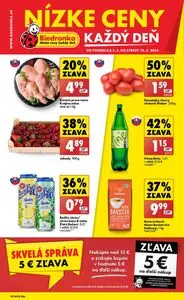 Propagačné noviny Biedronka, platné od 2025-05-05 do 2025-05-14.