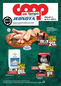 Propagačné noviny COOP, platné od 2025-05-07 do 2025-05-14.