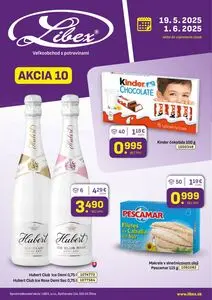 Propagačné noviny Libex, platné od 2025-05-19 do 2025-06-01.