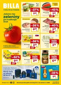Propagačné noviny BILLA, platné od 2025-05-28 do 2025-06-03.