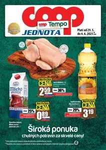 Propagačné noviny COOP, platné od 2025-05-29 do 2025-06-04.