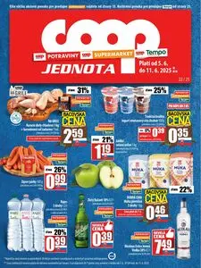 Propagačné noviny COOP, platné od 2025-06-05 do 2025-06-11.