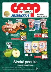 Propagačné noviny COOP, platné od 2025-06-05 do 2025-06-11.