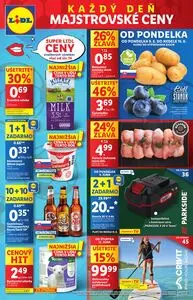 Propagačné noviny LIDL, platné od 2025-06-09 do 2025-06-15.