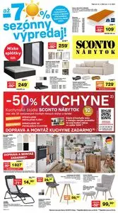 Propagačné noviny SCONTO, platné od 2025-05-14 do 2025-06-17.