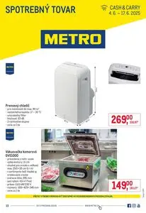 Propagačné noviny METRO, platné od 2025-06-04 do 2025-06-17.