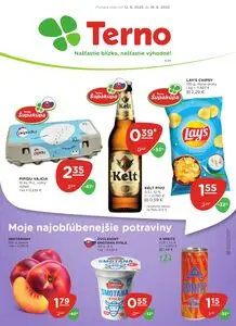 Propagačné noviny Terno, platné od 2025-06-12 do 2025-06-18.