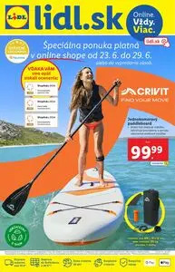 Propagačné noviny LIDL, platné od 2025-06-23 do 2025-06-29.
